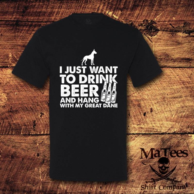 Deutsche Dogge, Dogge Shirt, Geschenke, Bier, Bier Trinkshirt, Trinken, Hundeliebhaber Geschenk, T-Shirt, Shirt Deutsche Dogge, Dogge Shirt, Geschenke, Bier, Bier Trinkshirt, Trinken, Hundeliebhaber Geschenk, T-Shirt, Shirt von MaTees