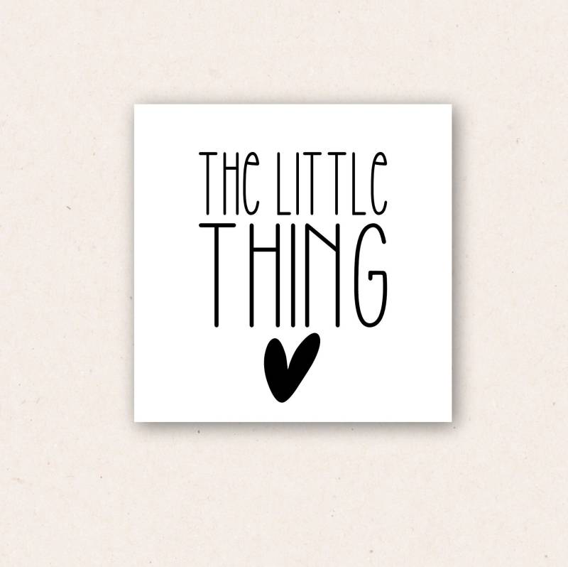 Bügelbild | The Little Thing Mini Bügelbild | The Little Thing Mini von MaWioO