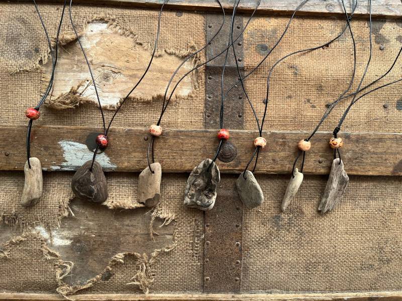 Usedomer Treibholz Kette von MaabiKunst