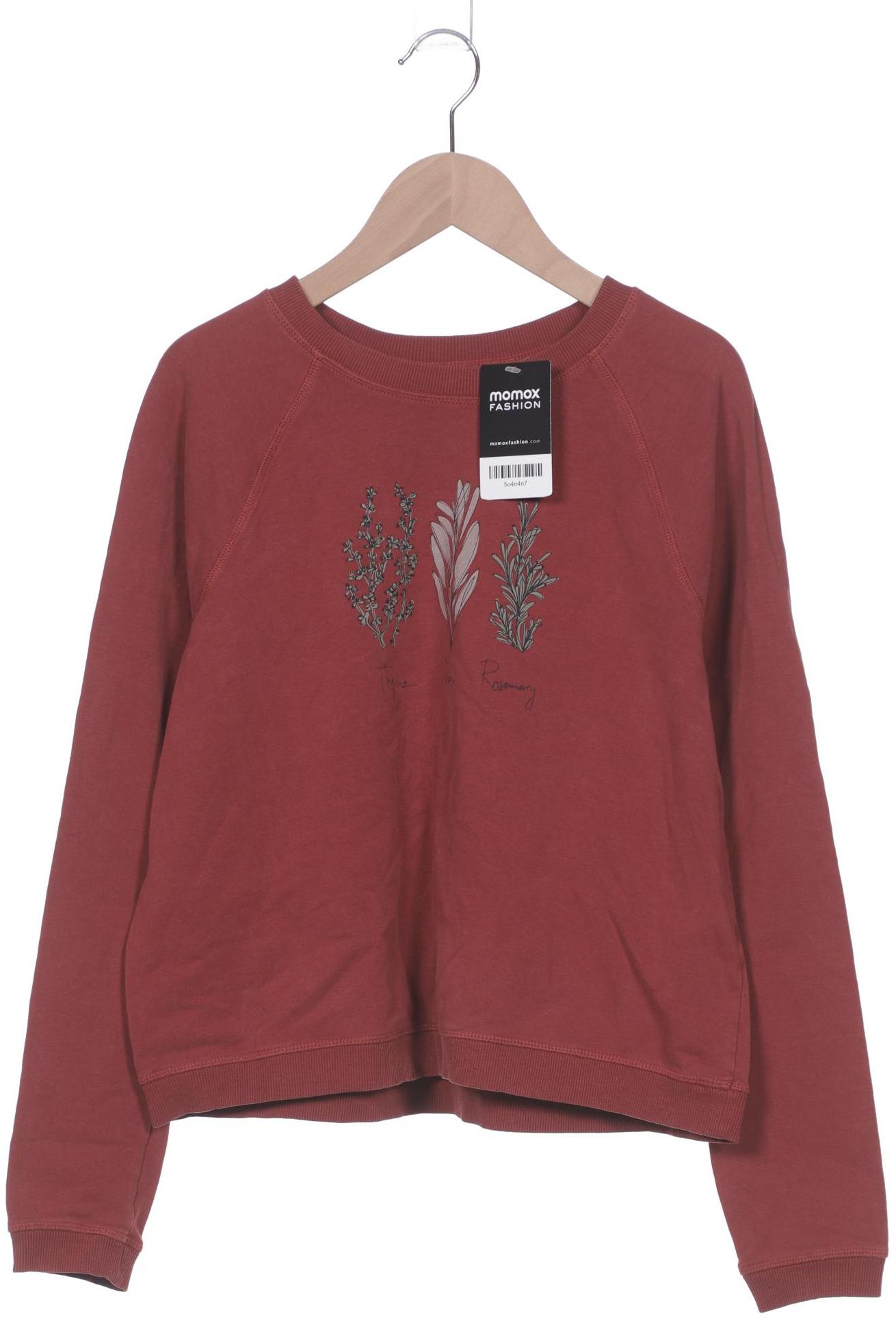 Maas Damen Sweatshirt, rot, Gr. 36 von Maas
