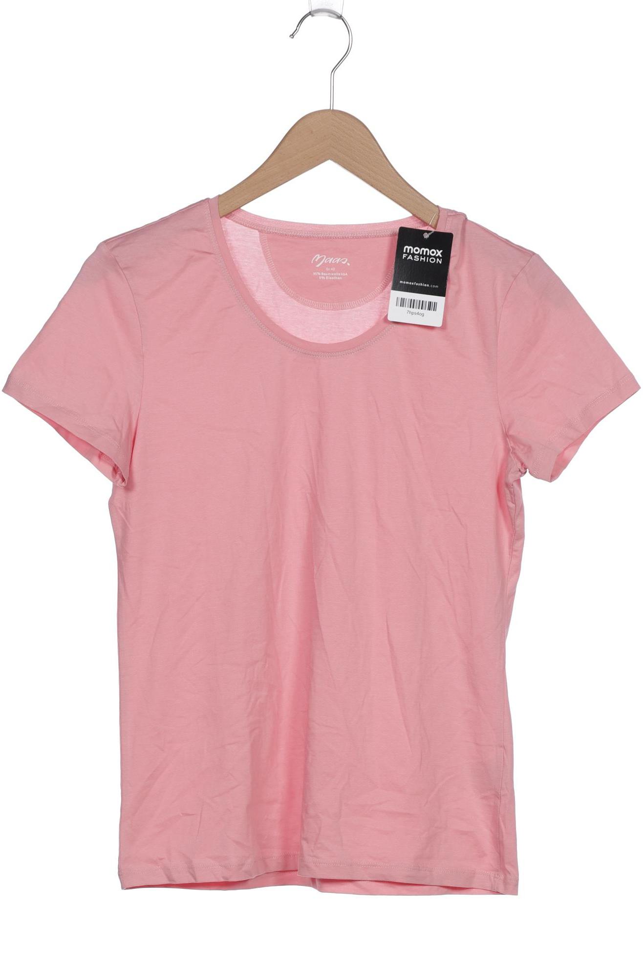 Maas Damen T-Shirt, pink, Gr. 42 von Maas
