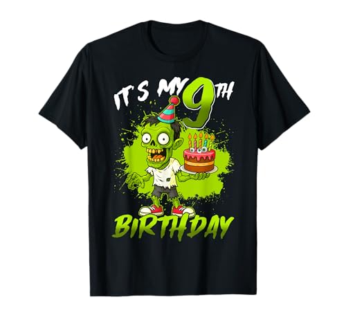 Es ist Mein 9. Geburtstag, Zombie, 9 Jahre alt, Happy Halloween Kids T-Shirt Es ist Mein 9. Geburtstag, Zombie, 9 Jahre alt, Happy Halloween Kids T-Shirt von Mab 9th Birthday Party Happy Halloween Costume Day