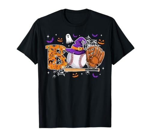 Süßer Boo Baseballspieler Happy Halloween Costume Day für Jungen T-Shirt Süßer Boo Baseballspieler Happy Halloween Costume Day für Jungen T-Shirt von Mab Baseball Lovers Happy Halloween Costume Day