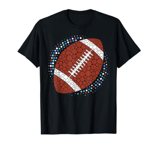Happy Dot Day Fußball Polka Dot Art Student Mädchen Jungen Kinder T-Shirt von Mab Football Lovers Fans Happy Dot Day Boys Kids