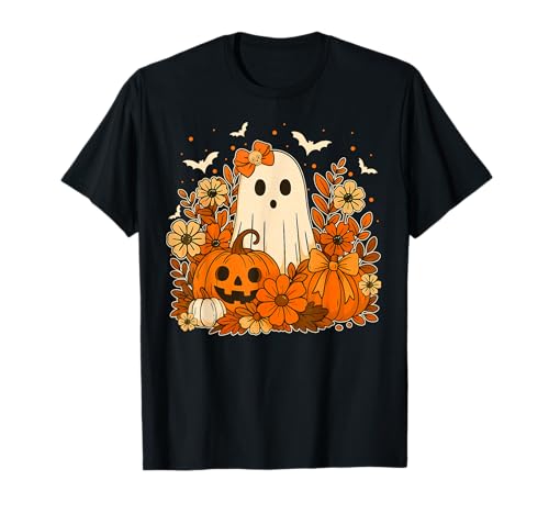 Hübsches Halloween-Kostüm „Gespenster“, für Jungen, Mädchen, Kinder T-Shirt Hübsches Halloween-Kostüm „Gespenster“, für Jungen, Mädchen, Kinder T-Shirt von Mab Ghost Lovers Fans Happy Halloween Costume Day