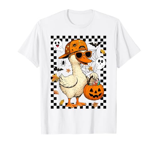 Niedliche Gans - mit Jack O Laterne Kürbis Halloween Day Jungen T-Shirt Niedliche Gans - mit Jack O Laterne Kürbis Halloween Day Jungen T-Shirt von Mab Gooses Ghost Halloween Costume Day Boys Girls