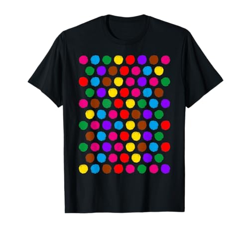 Lustiger Happy Dot Day Polka Dot Art Studenten Kinder Mädchen Jungen T-Shirt von Mab Polka Dot Lovers Happy Dot Day Girls Kids Boys