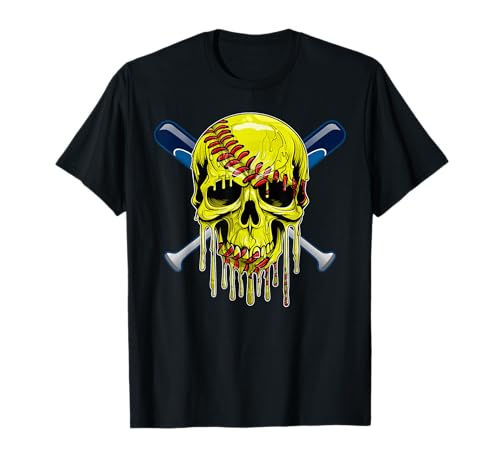 Softball in Totenkopf-Form Happy Halloween Kostüm Tag Jungen T-Shirt Softball in Totenkopf-Form Happy Halloween Kostüm Tag Jungen T-Shirt von Mab Softball Lovers Happy Halloween Costume Day