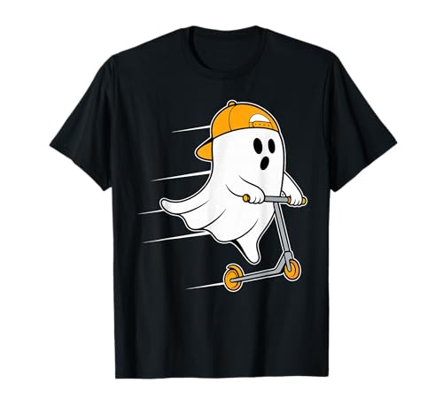 Lustiger Geist spielt Stunt-Scooter Halloween Kostüm Tag Jungen T-Shirt Lustiger Geist spielt Stunt-Scooter Halloween Kostüm Tag Jungen T-Shirt von Mab Stunt Scooter Lovers Happy Halloween Costume