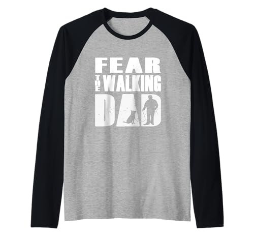 Herren Fear The Walking DAD Gassi gehen mit dem Hund Raglan Herren Fear The Walking DAD Gassi gehen mit dem Hund Raglan von Mabanda Fear the walking dad