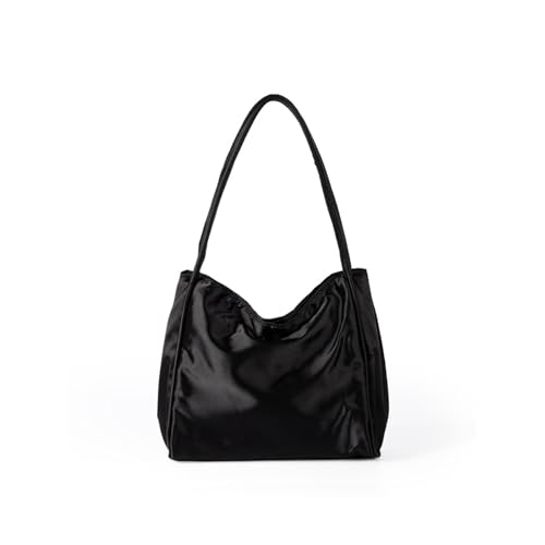 Mabecol Handtasche Kann als Schultertasche oder Handtasche getragen werden und ist vielseitig für den täglichen Pendelverkehr, Reisen und Einkaufen geeignet(Schwarz) von Mabecol