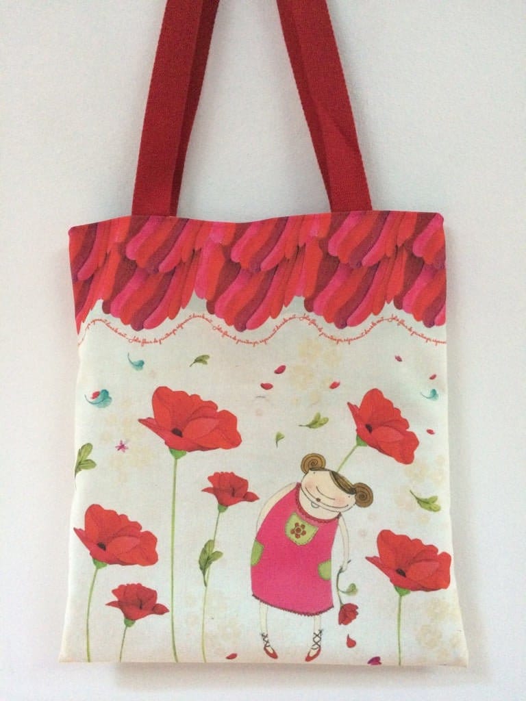 Tote Bag "Mohnblume" Tote Bag "Mohnblume" von MaboiteaBidouilles