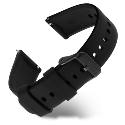 Mabor Uhrenarmband 20mm Ersatz Uhrenarmbänder Silikon Watch Straps Uhrenarmband Schnellverschluss Watch Silikon Aus Verstellbarer Schnellverschluss Geeignet für Herren- Und Damenuhren Mabor Uhrenarmband 20mm Ersatz Uhrenarmbänder Silikon Watch Straps Uhrenarmband Schnellverschluss Watch Silikon Aus Verstellbarer Schnellverschluss Geeignet für Herren- Und Damenuhren von Mabor