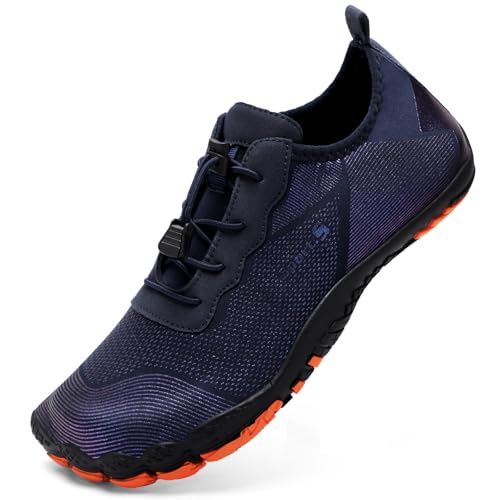 Mabove Barfussschuhe Herren Damen Strandschuhe Badeschuhe Barfuß Schuhe Schwimmschuhe Wasserschuhe Aquaschuhe Surfschuhe für Wassersport Outdoor(1924 Blau,43 EU) von Mabove