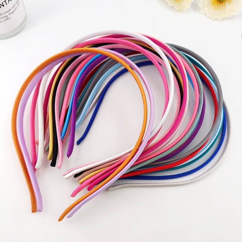 10x Haarreif Haarreifen Mädchen Kinder Damen Männer Hochzeit Weiß Schwarz Rot Bunt 5mm Haarband Satin Metall Sport Diy Blau Pink Samt 10x Haarreif Haarreifen Mädchen Kinder Damen Männer Hochzeit Weiß Schwarz Rot Bunt 5mm Haarband Satin Metall Sport Diy Blau Pink Samt von MabstoreDE