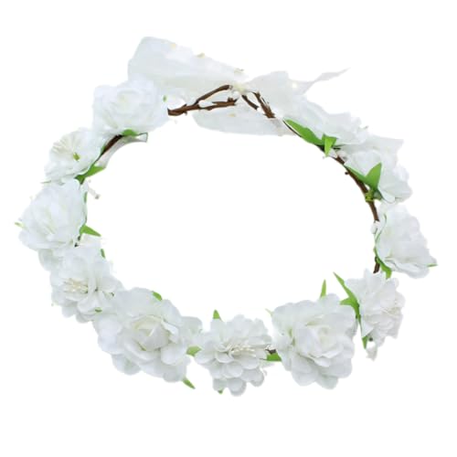 Brautblume für Hochzeit, Blumengirlanden, Haarkranz, Blumenkranz, Blumenstirnbänder, Blumenkranz von Mabta