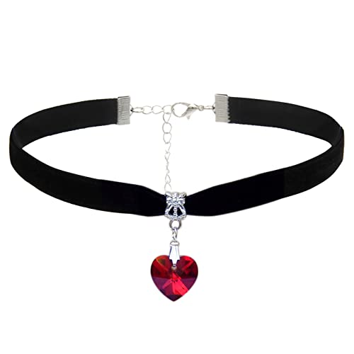 Mabta Herz-Anhänger Halsketten Mädchen Herz Halsketten Anhänger Halskette Herren Halskette Liebe Halsketten für Männer Kinder von Mabta