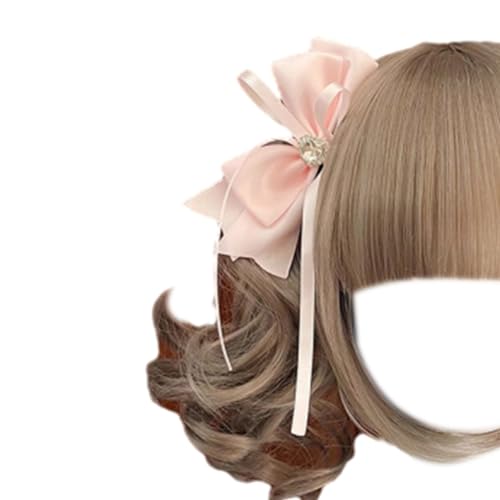 Niedliche 3D-Haarspange mit Herzschleife, Damen-Haarnadel, einfach zu bedienen, perfekt für den Alltag, Partys, Hochzeiten, Haar-Accessoire von Mabta