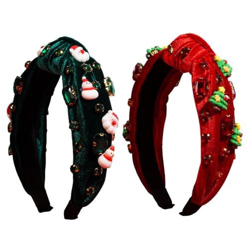 Stirnbänder mit breiter Krempe, für Damen und Mädchen, Weihnachts-Haarband für Haarreifen, Mehrzweck-Haarband zum Fotografieren, gestricktes Stirnband für Damen, dünnes gestricktes Stirnband für von Mabta