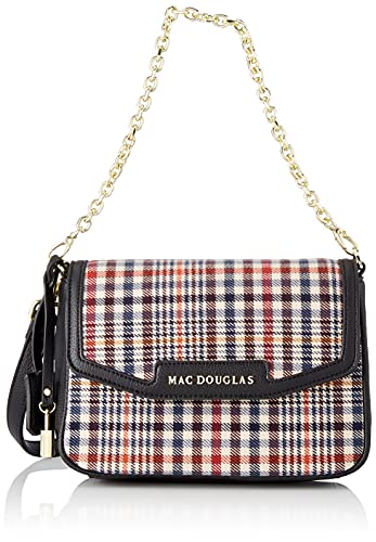 Mac Douglas Damen Kiribat-fant-ecen-s Tasche, Ecru-Schwarz, S von Mac Douglas