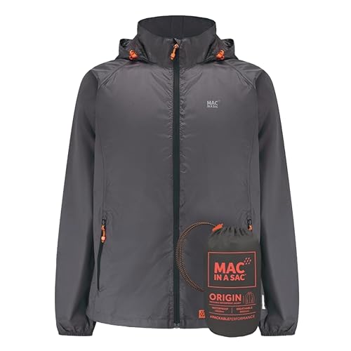 Mac In einem Sac Unisex Herkunft 2 wasserdichter Jacket - Charcoal - XXXL von Mac in a Sac