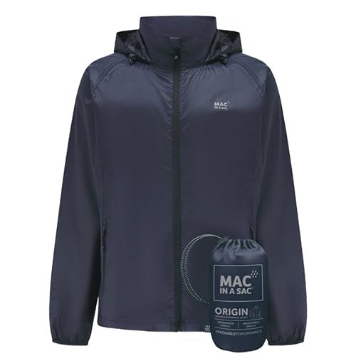 Mac In einem Sac Unisex Herkunft 2 wasserdichter Jacket - Marine - XS von Mac in a Sac