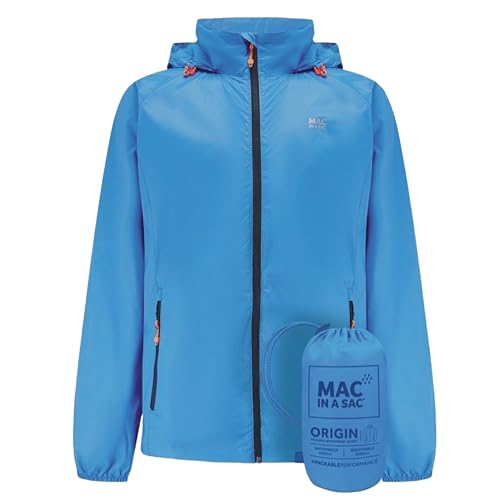 Mac In einem Sac Unisex Herkunft 2 wasserdichter Jacket - Ocean Blau - M von Mac in a Sac