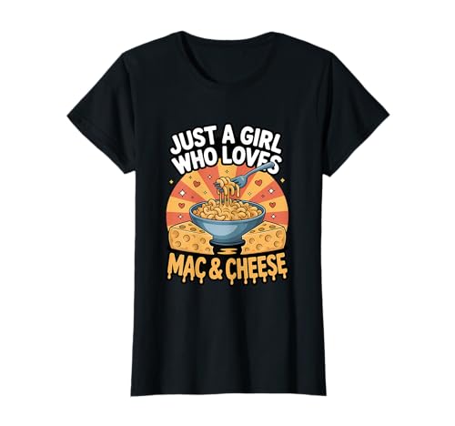 Mac and Cheese Shirt Nur EIN Mädchen, das Mac and Cheese liebt T-Shirt Mac and Cheese Shirt Nur EIN Mädchen, das Mac and Cheese liebt T-Shirt von Mac n Cheese Gifts