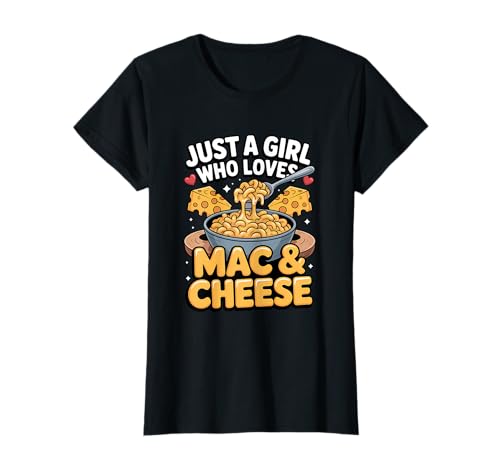 Mac and Cheese Shirt Nur EIN Mädchen, das Mac and Cheese liebt T-Shirt Mac and Cheese Shirt Nur EIN Mädchen, das Mac and Cheese liebt T-Shirt von Mac n Cheese Gifts