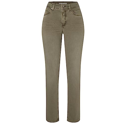 Mac Damen Jeans Melanie mat Green - 40/30 von Mac