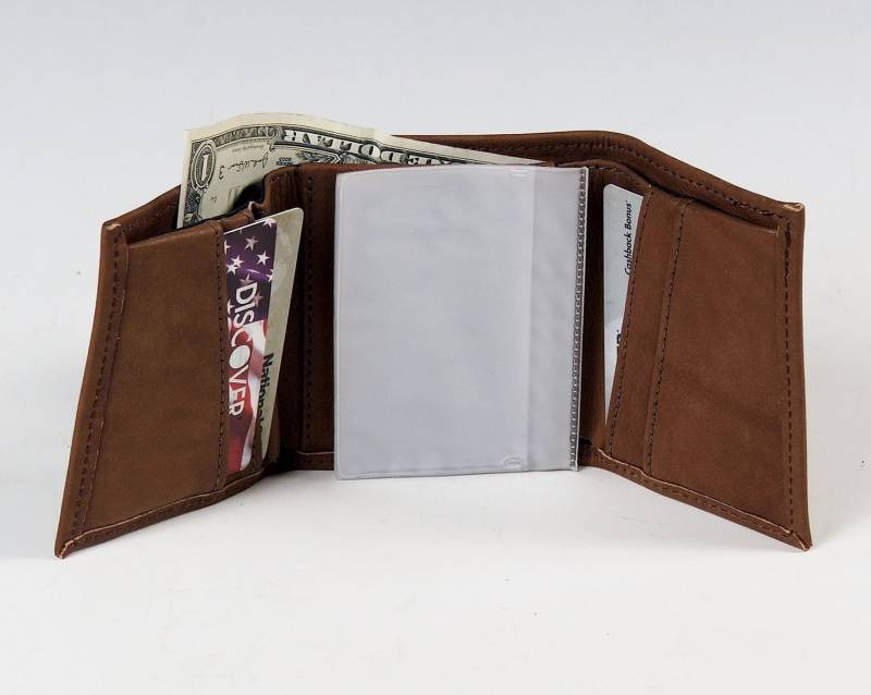 Dreifach Faltbare Brieftasche von MacClayLeather