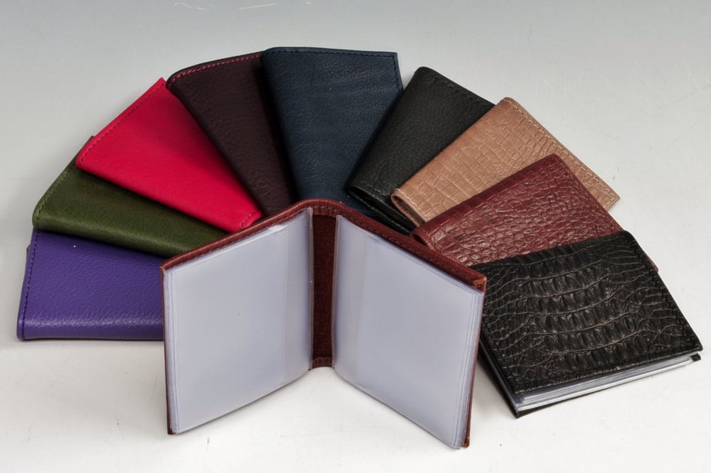 Postkarten-Geldbeutel von MacClayLeather