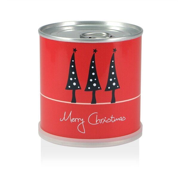 Weihnachtsbaum in der Dose - Merry Christmas Rot von MacFlowers von MacFlowers