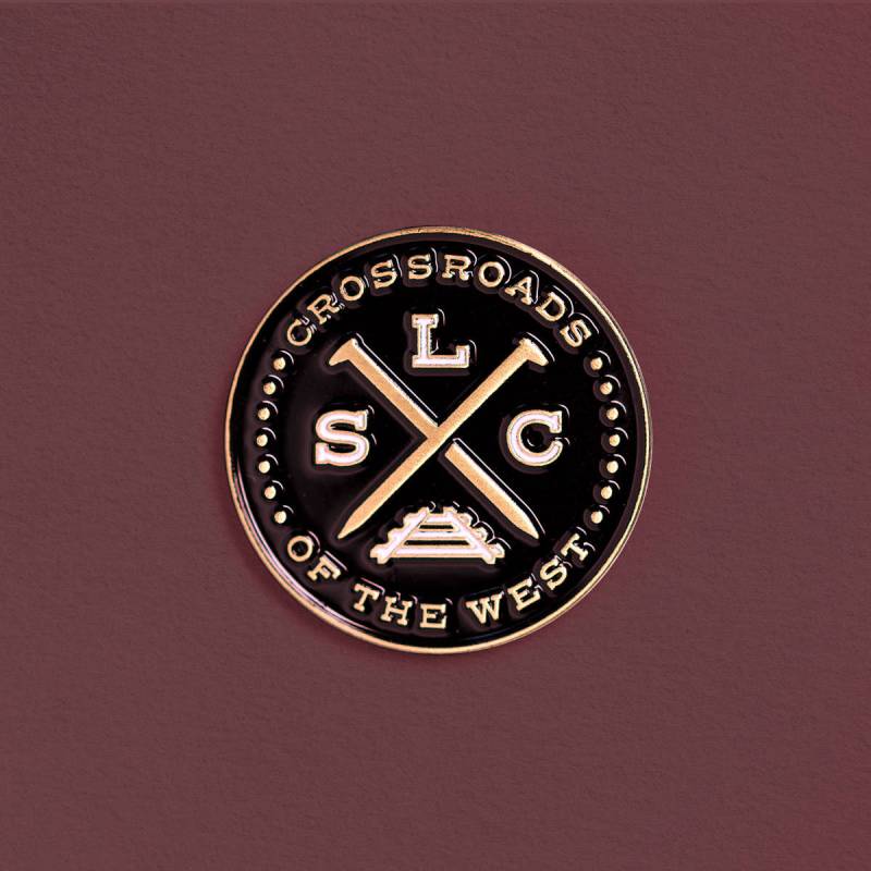 Slc Crossroads Emaille Pin Slc Crossroads Emaille Pin von MacGuffinGoods