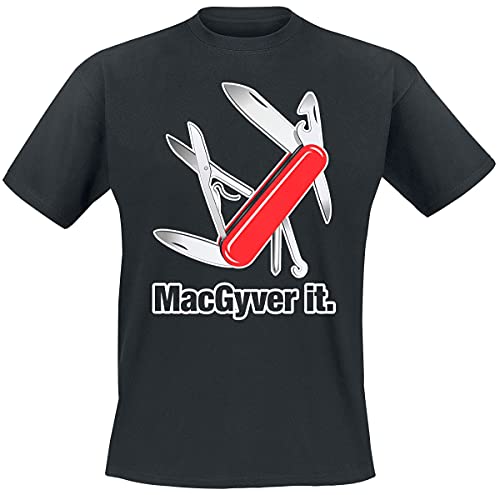 Varios Herren Hyb-mt-cbs-1-mg004-h3-16-l T-Shirt, Rot, L Varios Herren Hyb-mt-cbs-1-mg004-h3-16-l T-Shirt, Rot, L von MacGyver