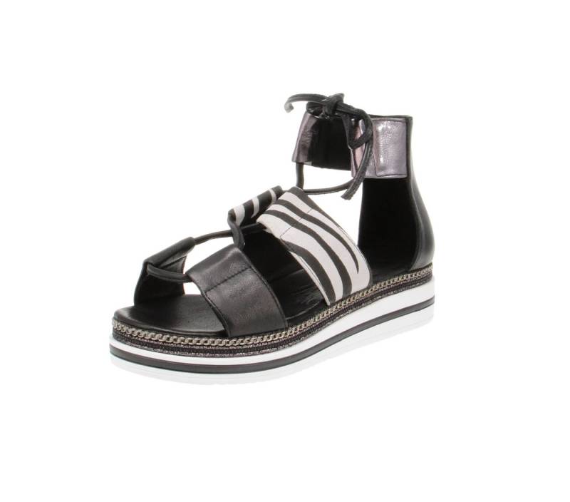 Maca Kitzbühl Maca Kitzbühel 2812 - Damen Schuhe Sandaletten - nero-zebra Sandale von Maca Kitzbühl