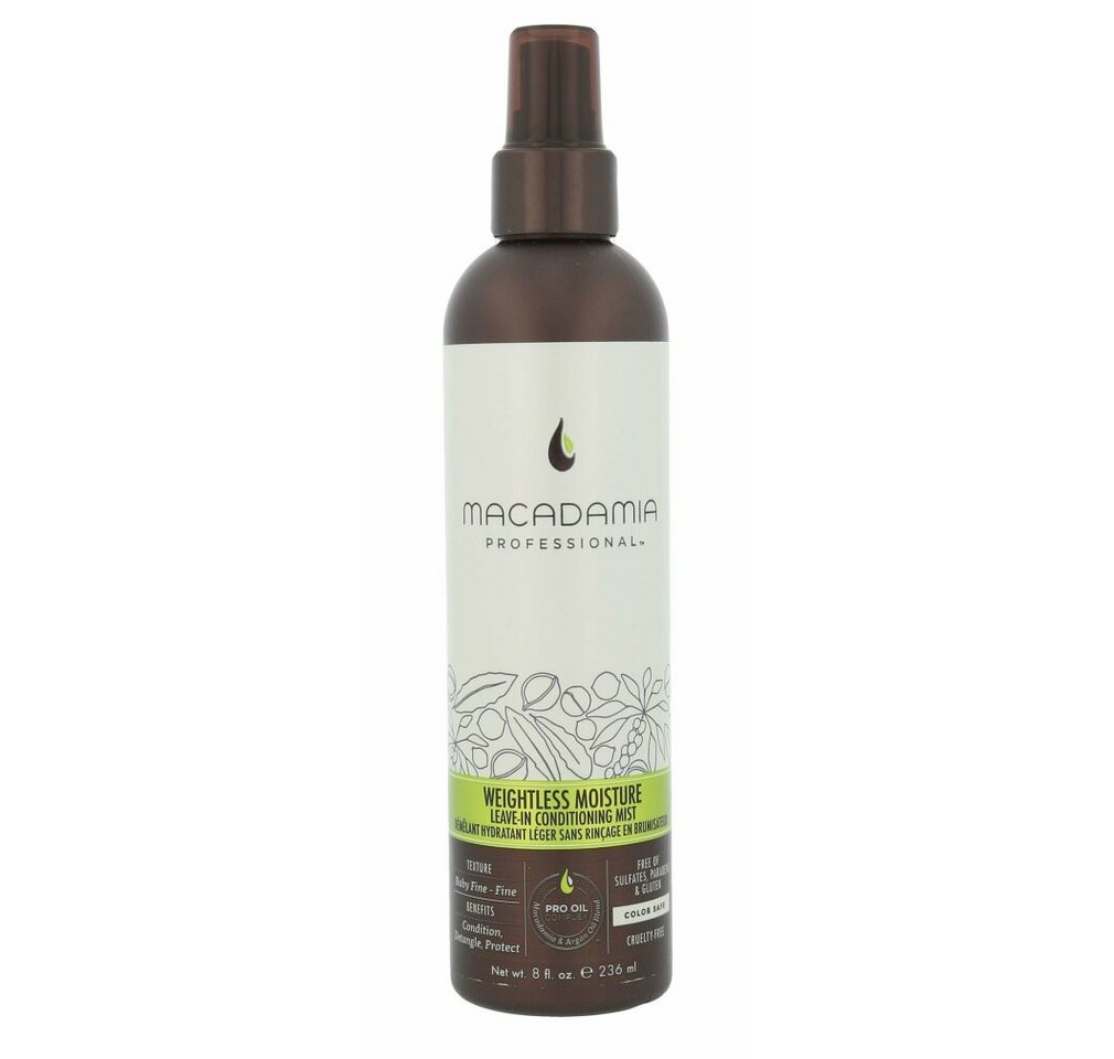 Macadamia Haarspülung MCD WEIGHTLESS MOISTURE CONDITIONING MIST 237ML von Macadamia