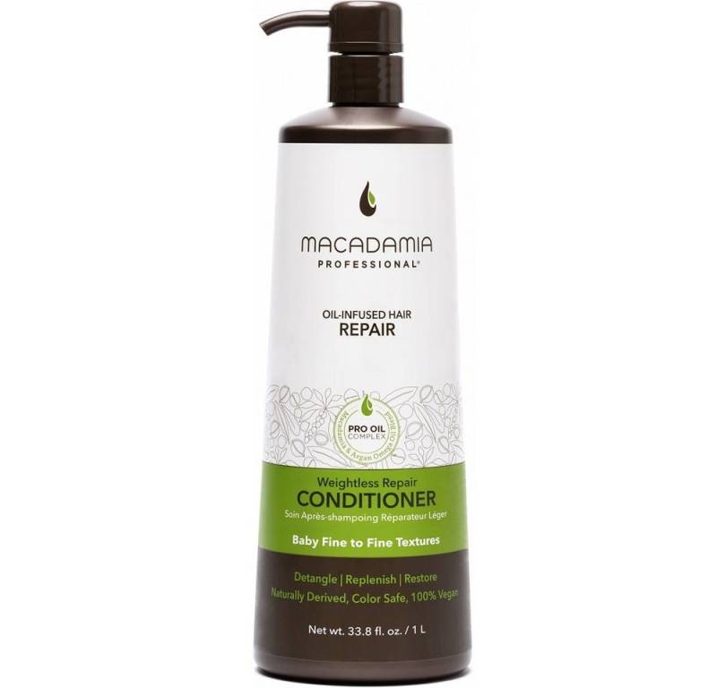 Macadamia Haarspülung Macadamia Weightless Repair Conditioner 1000 ml von Macadamia