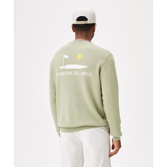 Macade Golf Concept Knit Sweater Strick Pullover grün von Macade Golf