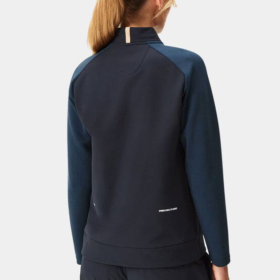 Macade Golf Hybrid Shield TX Quarter Zip Stretch Midlayer navy von Macade Golf