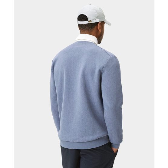 Macade Golf Range Longsleeve Shirt Langarm Polo hellblau von Macade Golf