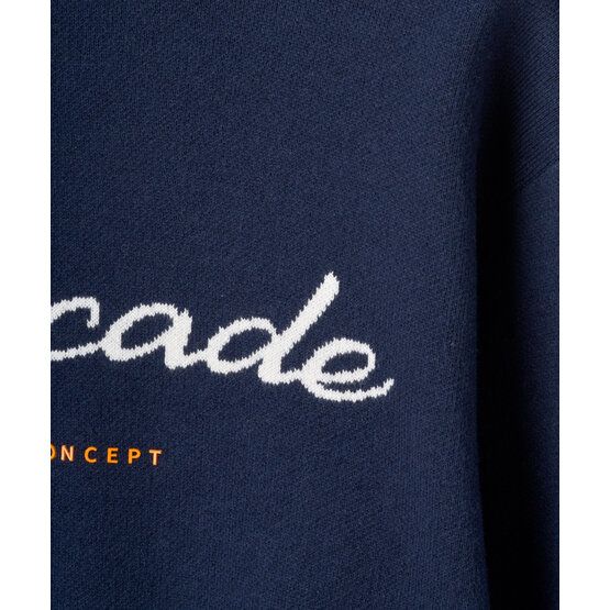 Macade Golf Signature Knit Sweater Pullover Strick navy von Macade Golf