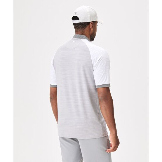 Macade Golf TR Pro Shirt Halbarm Polo hellgrau von Macade Golf
