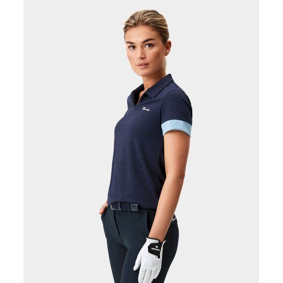 Macade Golf Taylor Signature Shirt Halbarm Polo navy von Macade Golf