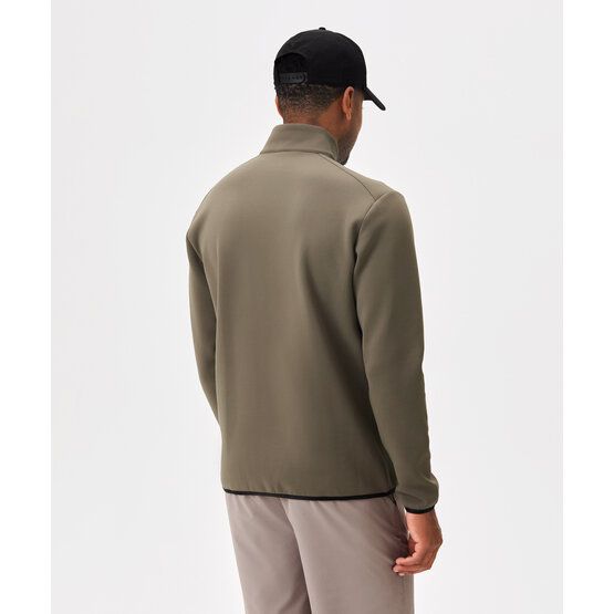 Macade Golf Therma Quarter Zip Stretch Midlayer oliv von Macade Golf
