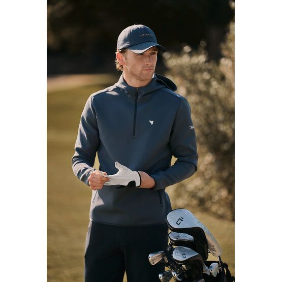 Macade Golf Therma Zip Hoodie Stretch Midlayer navy von Macade Golf