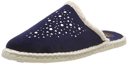 Macarena Damen ISASA72-AM TERCIOPELO Pantoffeln, Blau (Marin Marin), 36 EU von Macarena