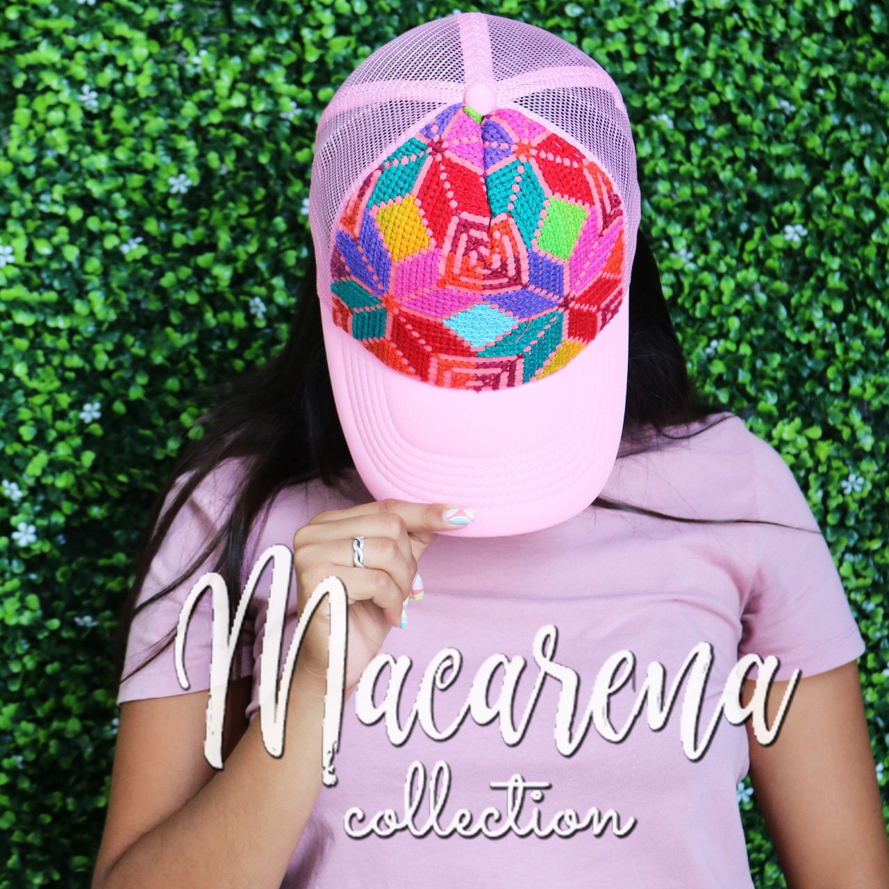 Blumen Bestickter Hut ~ Baseball Cap Frauen Hand Bestickt Chiapas Vintage Stil Boho Geschenke von MacarenaCollection