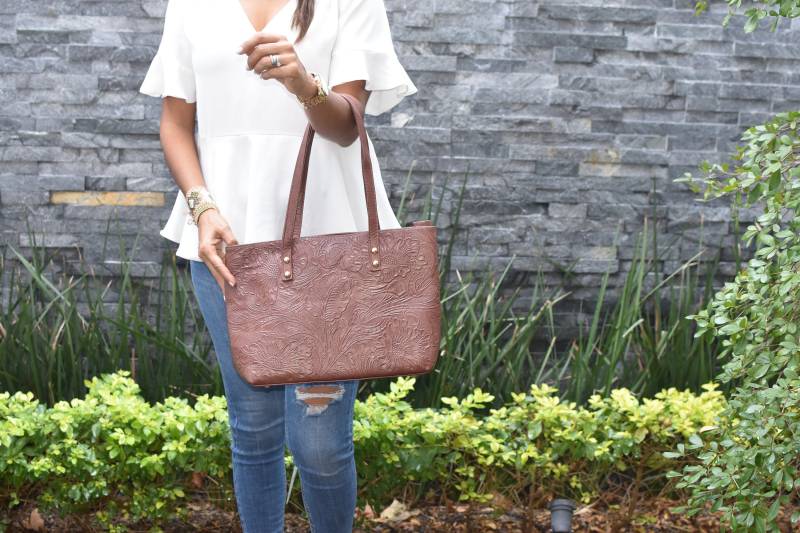 Ledertasche - Umhängetasche Aus Leder Clutch Mexiko-Ledertasche von MacarenaCollection