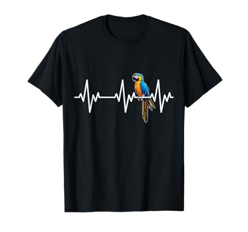 Bester scharlachroter Ara Heartbeat für Herren, Damen und Kinder T-Shirt Bester scharlachroter Ara Heartbeat für Herren, Damen und Kinder T-Shirt von Macaw Heartbeat - Parrot and Macaws gifts